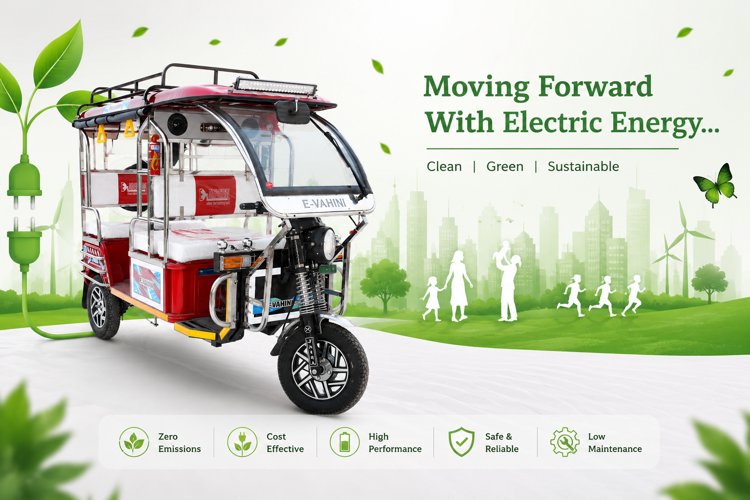 E-Vahini Electric Vehicle